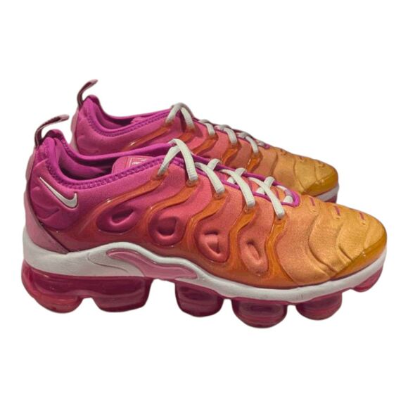 NIKE Air VaporMax Plus 'Laser Fuchsia Psychic Pink' Running Shoes Size 8 - Picture 3 of 8